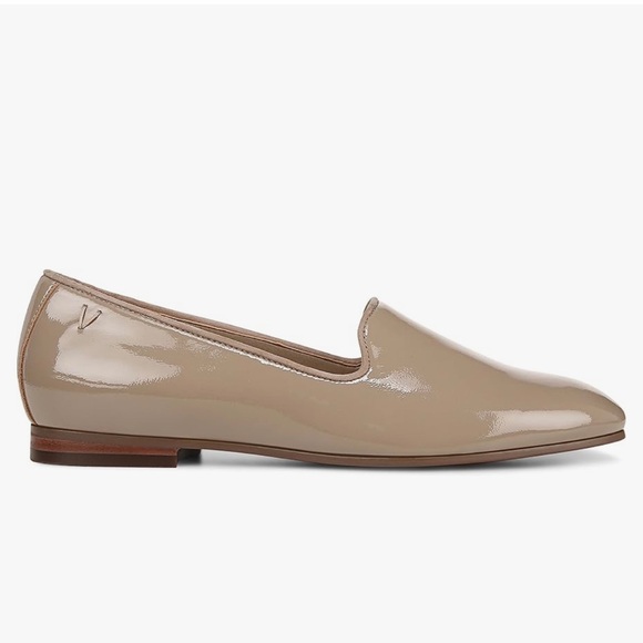 VIONIC WILLA II PATENT LEATHER SLIP-ON FLAT LOAFER IN NUDE TAUPE NEW! Sz6.5W - Picture 3 of 14